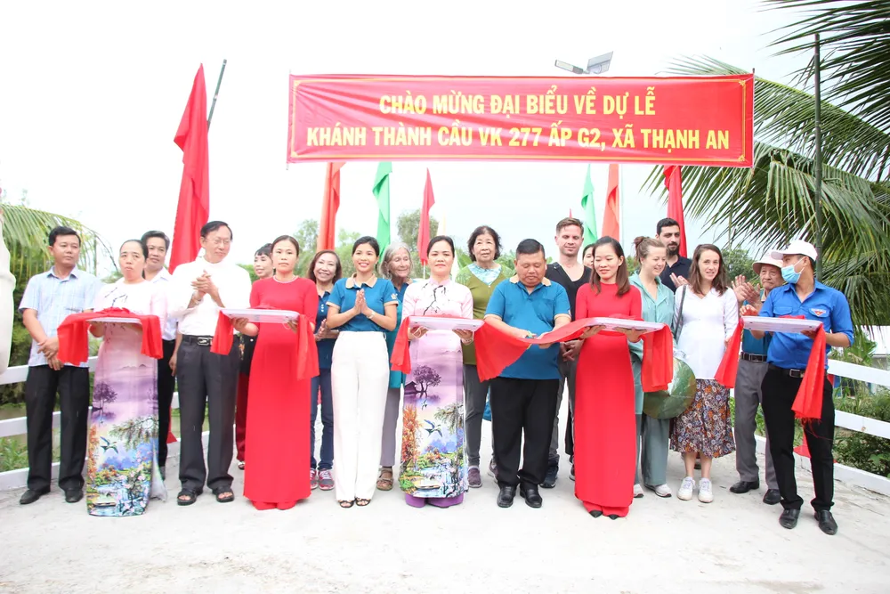 Khánh thành thêm hai cây cầu hữu nghị “Việt Kiều” ở Cần Thơ ảnh 1