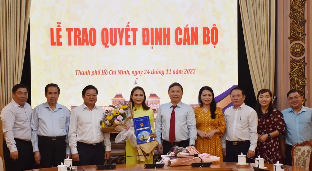 Sở LĐTB-XH TPHCM có Phó Giám đốc mới ảnh 2