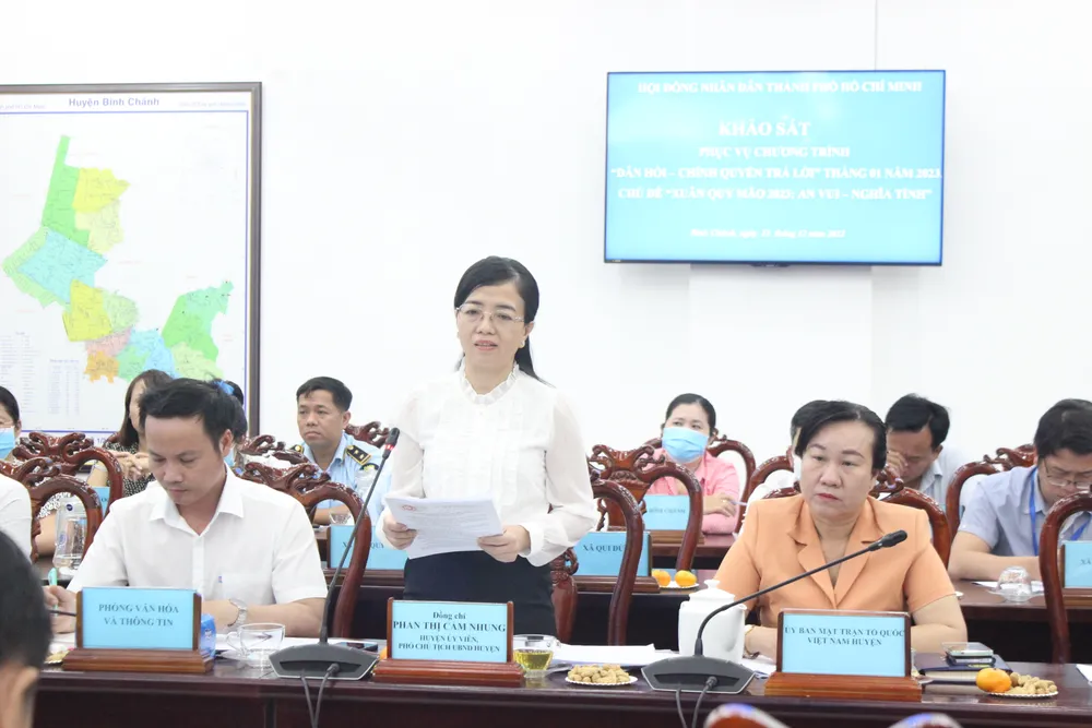 Huyện Bình Chánh: Hơn 27,2 tỷ đồng chăm lo tết  ảnh 3