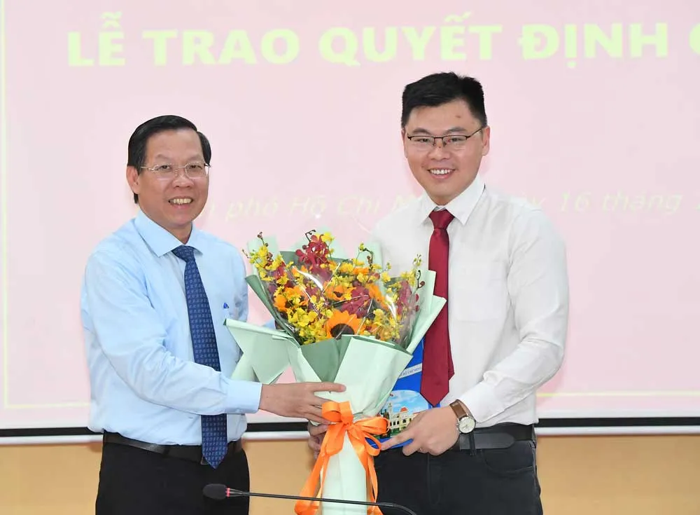 TS Trương Minh Huy Vũ làm Phó Viện trưởng Viện Nghiên cứu phát triển TPHCM ảnh 1