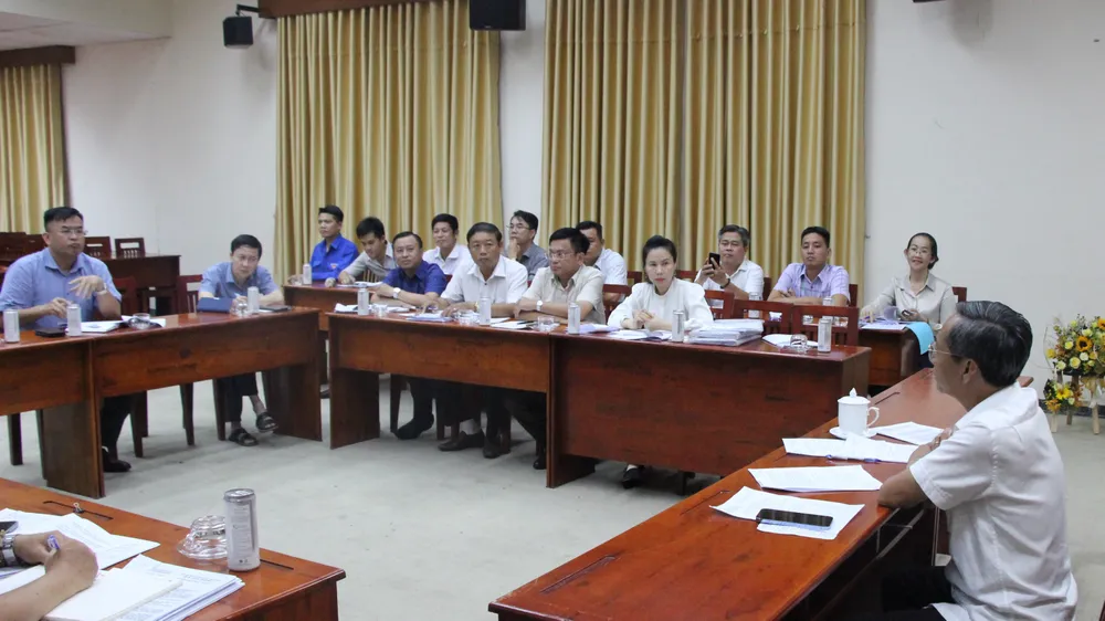 Thường trực Ban chỉ huy dự án thành phần 2 Vành đai 3 họp chiều 19-5