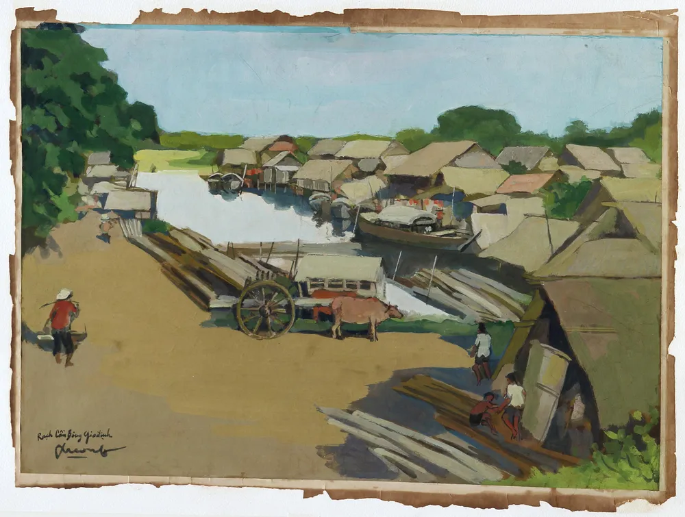 Hà Nội xưa qua tác phẩm của Lê Văn Xương ảnh 6