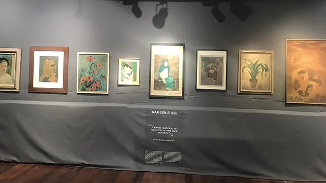 "Thiếu nữ cầm quạt" của Nguyễn Nam Sơn gõ búa mức kỷ lục gần 12 tỷ đồng ảnh 1