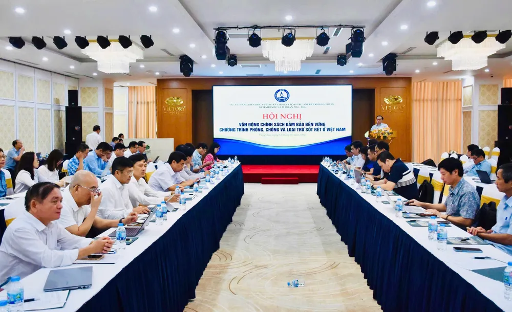 Hội nghị vận động chính sách bảo đảm bền vững chương trình phòng, chống, loại trừ sốt rét ở Việt Nam.