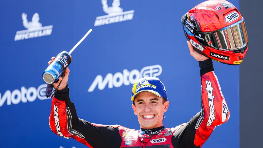 Marquez vô địch chặng Aragon (Ảnh: THX)