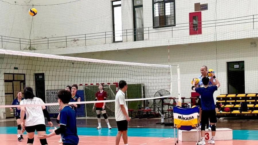 Cầu thủ bóng chuyền nữ Việt Nam còn 2 tuần tập luyện trước khi dự ASIAD 20 -2026 (Ảnh: MINH CHIẾN)