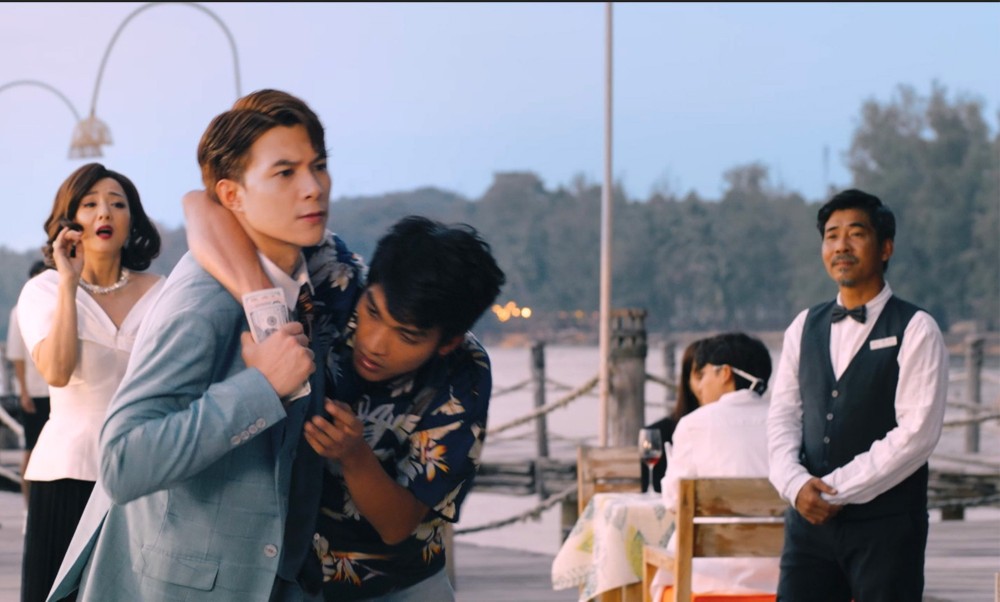 The movie "Sieu Lua Gap Sieu Lay" (Hustler vs Scammer) is pirated on many platforms.