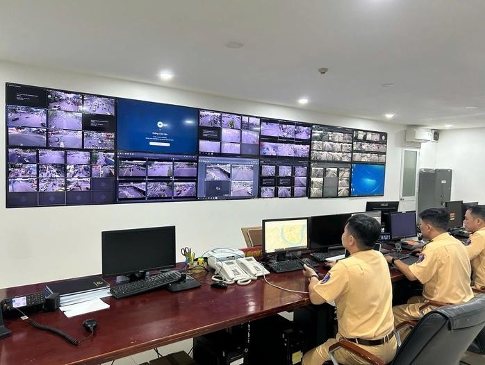 胡志明市监控摄像系统。