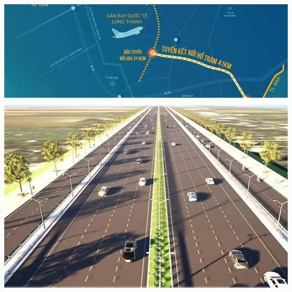 Xã Hồ Tràm (TPHCM) lấy ý kiến cộng đồng về quy hoạch đường cao tốc đô thị