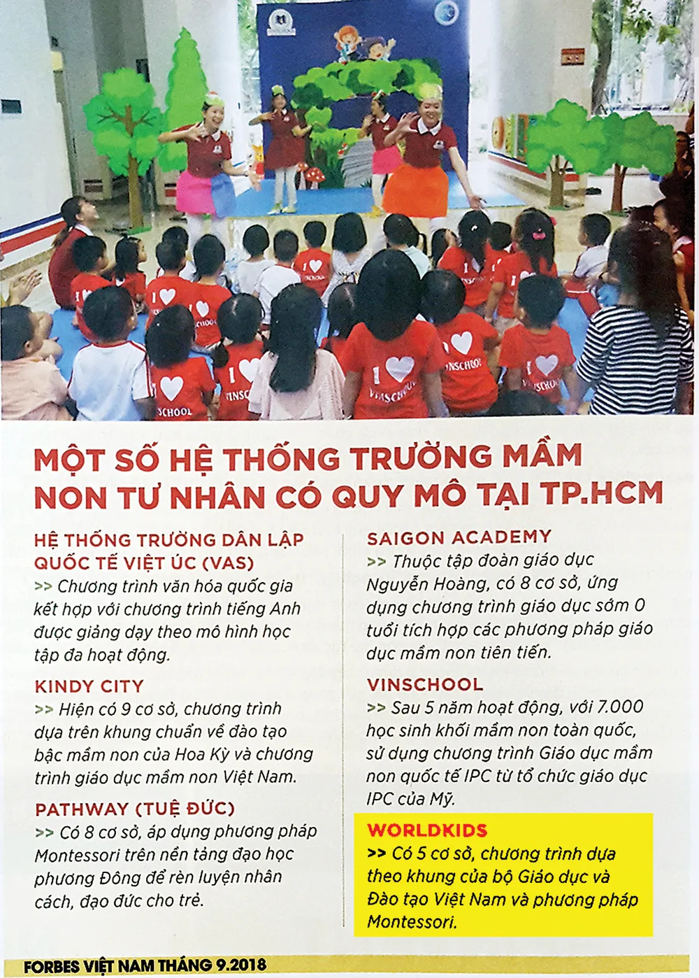 Hệ thống trường mầm non Worldkids: Tạo nền móng đầu tiên cho con trẻ ảnh 3