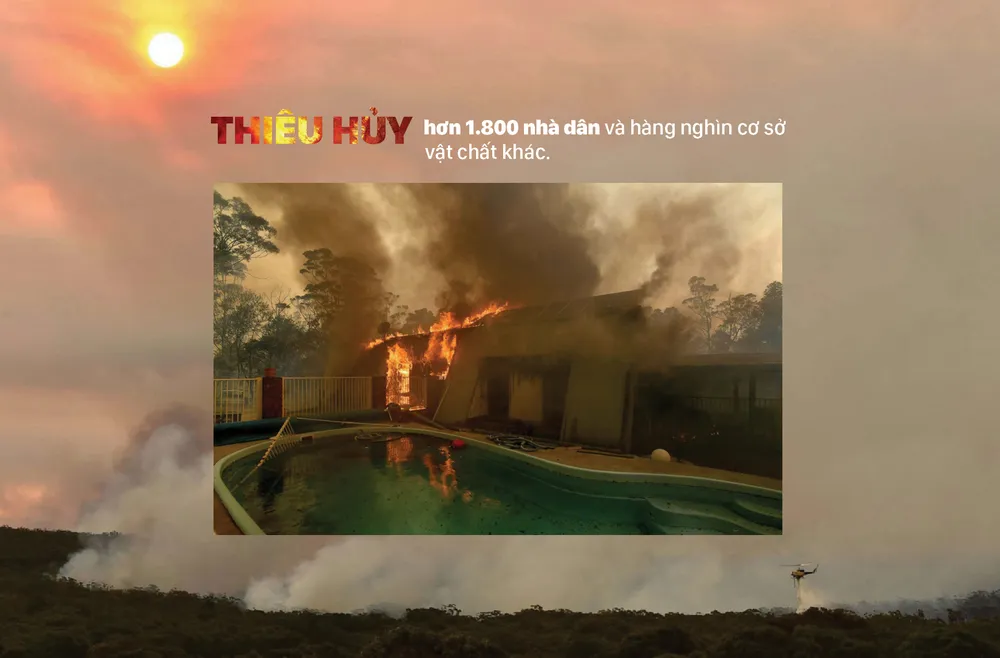 Australia “oằn lưng” chống chọi thảm họa cháy rừng ảnh 6