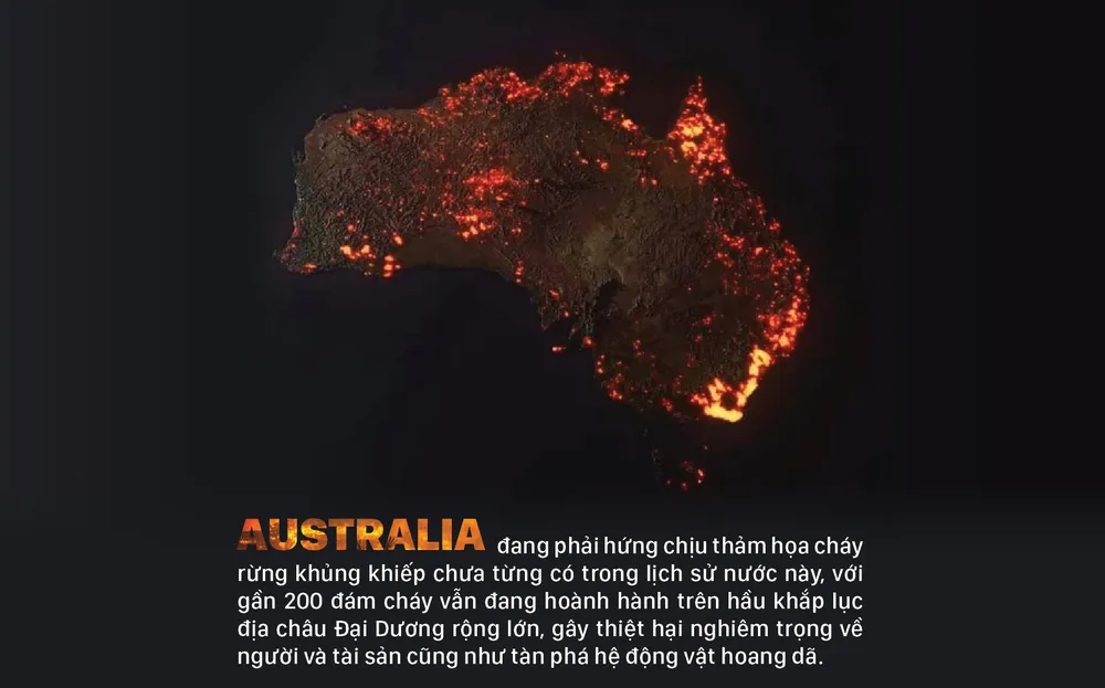 Australia “oằn lưng” chống chọi thảm họa cháy rừng ảnh 1