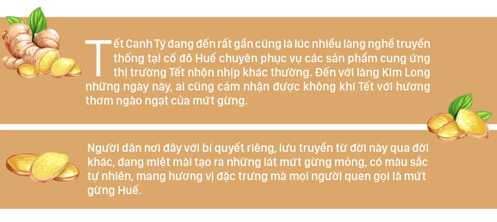 Kim Long đỏ lửa cho mọi nhà ăn Tết có mứt gừng ảnh 1
