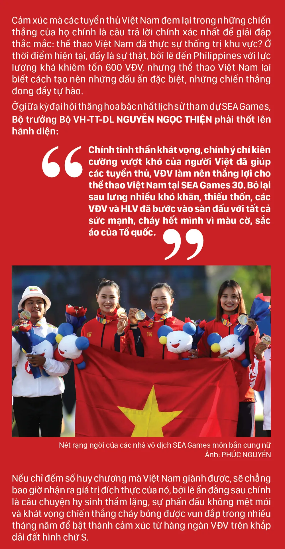 Thể thao Việt Nam - Kiêu hãnh đi về tương lai ảnh 4