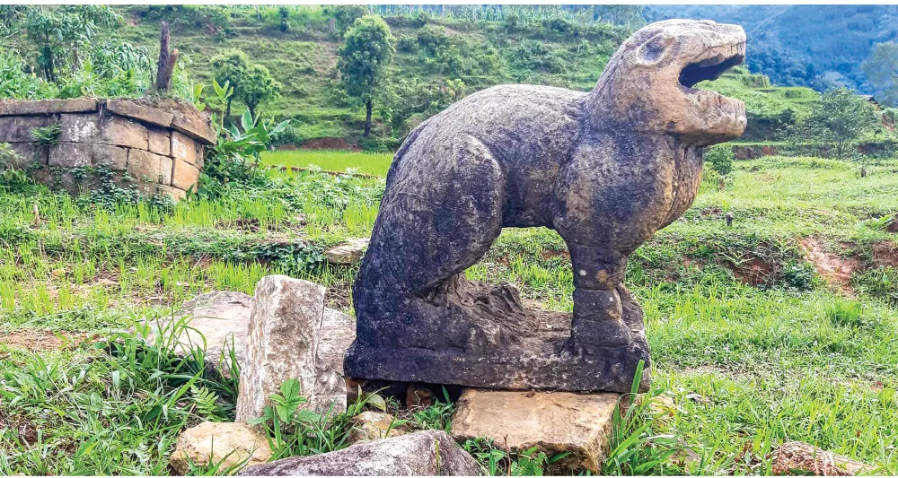 Linh vật Hổ đá trên rẻo cao Y Tý ảnh 6