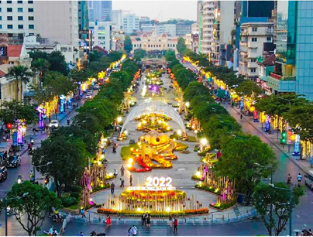 Đường hoa Nguyễn Huệ 2022: Độc đáo, mới lạ ảnh 1
