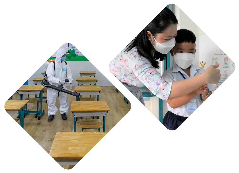 Bộ trưởng Nguyễn Kim Sơn: Kiên trì mục tiêu chất lượng giáo dục, ứng phó và thích nghi an toàn trước dịch bệnh ảnh 11