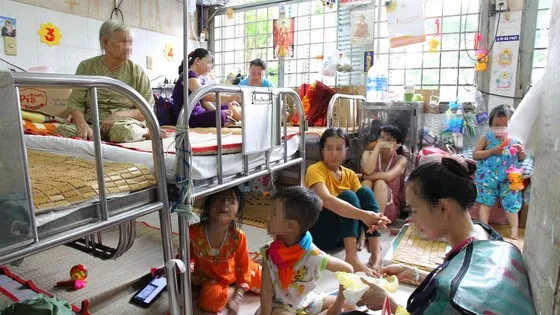 Bệnh nhân điều trị tại Bệnh viện Ung bướu