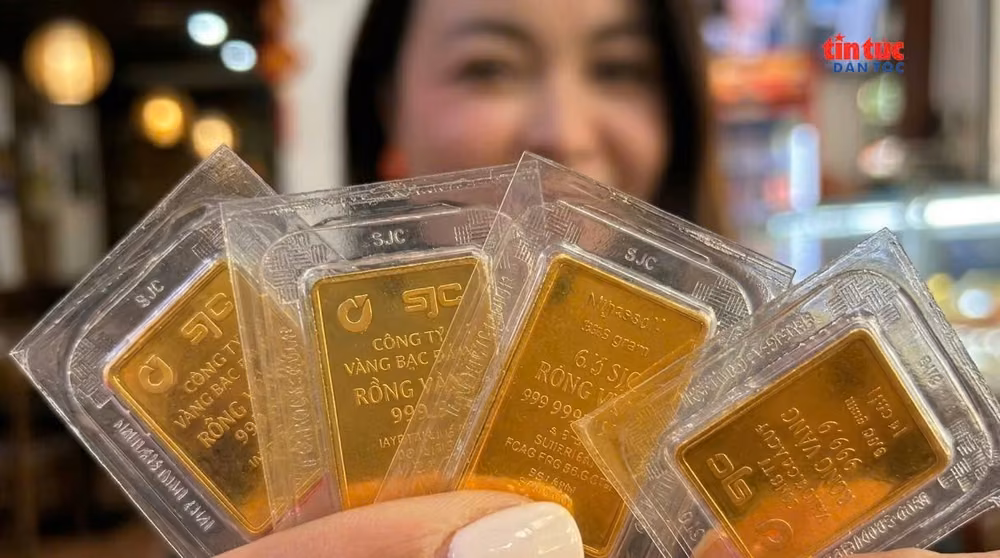 西贡金银珠宝公司（SJC）金条。