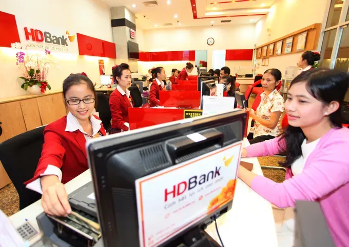 HDBank客户办理业务。图：绒阮