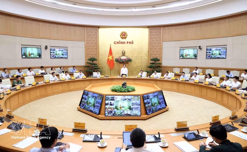 会议现场。图自越通社