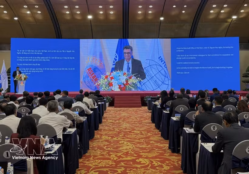 研讨会现场。图自越通社