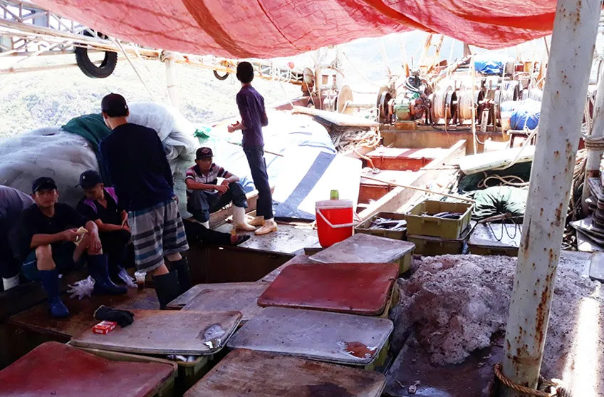 Gặp 10 thuyền viên lênh đênh trên biển một tuần giữa bão Dokasuri ảnh 3