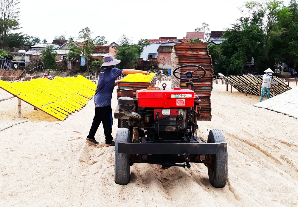 Làng nghề truyền thống An Thái rộn ràng vào vụ tết ảnh 4