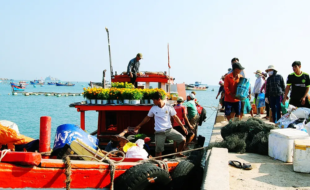 Tết theo những con tàu ra đảo Nhơn Châu ảnh 6