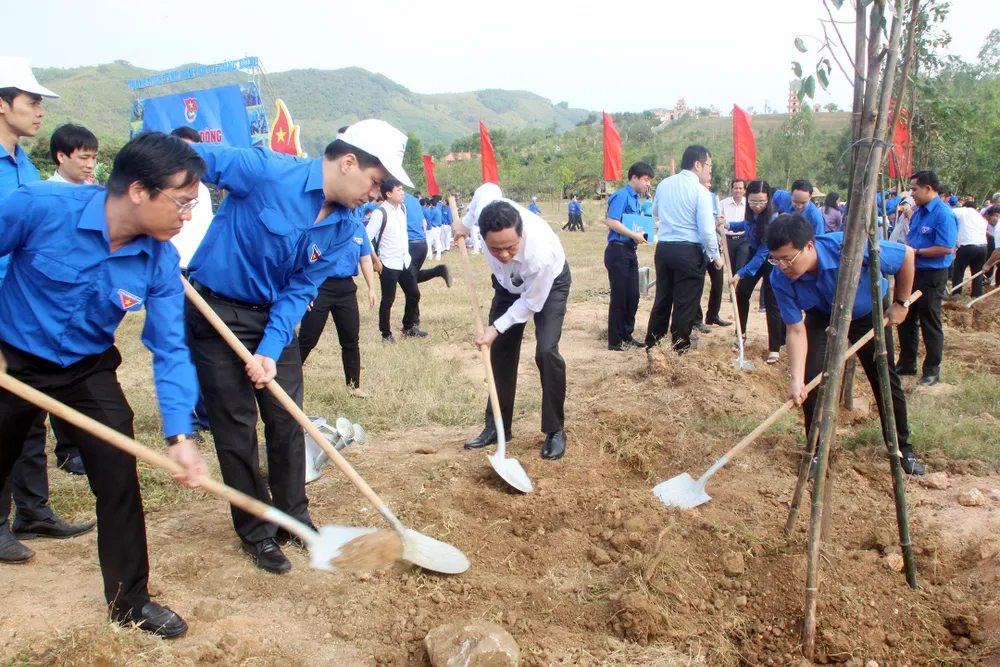 Trồng mới 2 triệu cây xanh phát động Tháng Thanh niên 2019 ảnh 9