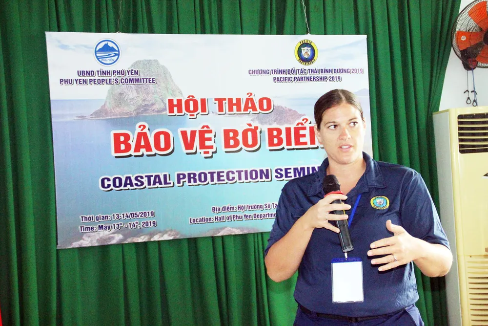 Hải quân Hoa Kỳ trao đổi kinh nghiệm ứng phó với thiên tai  ảnh 1