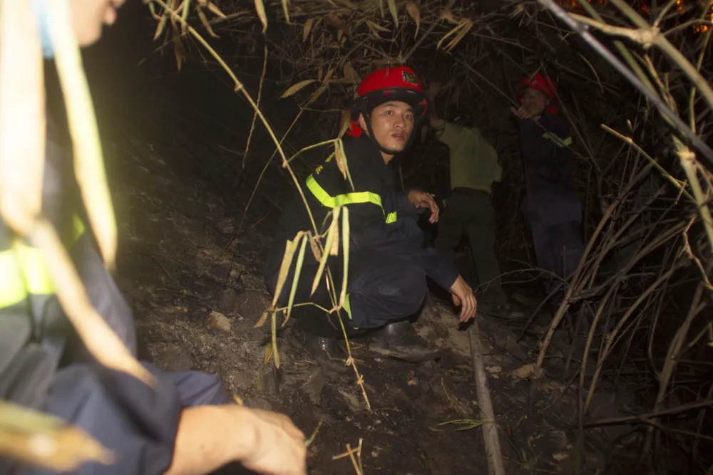 Núi giữa thành phố Quy Nhơn bùng lửa, uy hiếp hàng trăm hộ dân ảnh 11