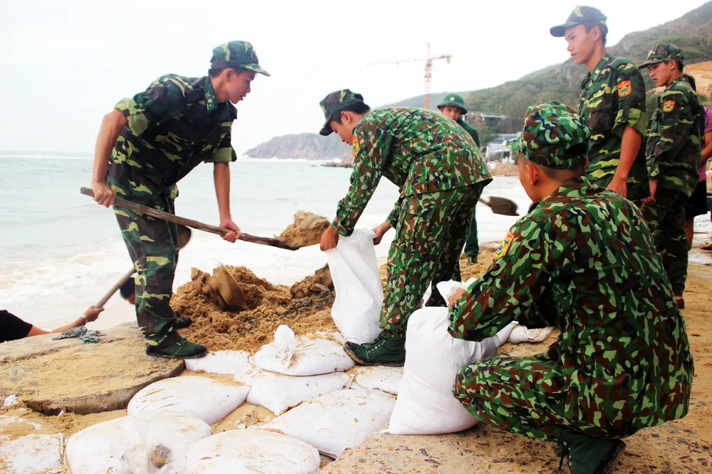 Tâm bão số 6 dự báo đổ bộ vào Bình Định, Phú Yên ảnh 6