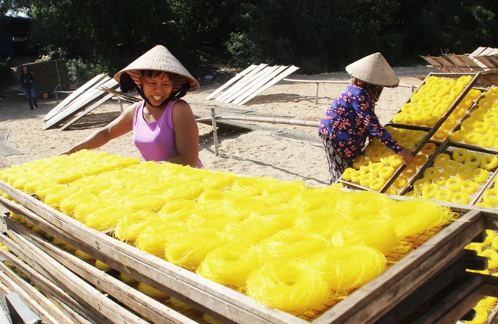 Kỳ thú làm bún Song Thằn ở “đất Võ” ảnh 12