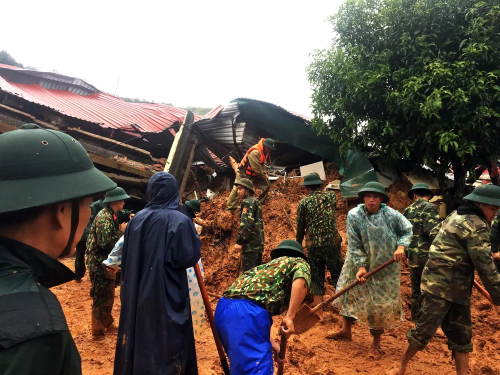 Đã tìm thấy thi thể 14 người tại khu vực sạt lở đất ở Đoàn Kinh tế quốc phòng 337 ảnh 14