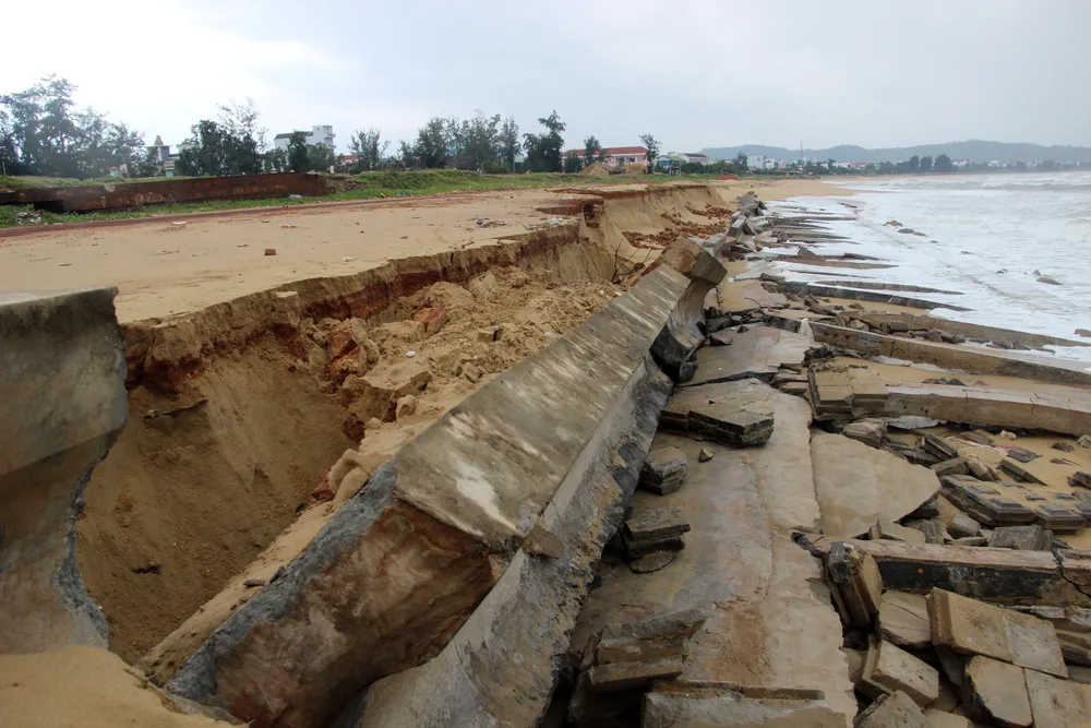 Làng chài gánh thuyền thúng “chạy bão“ ảnh 22