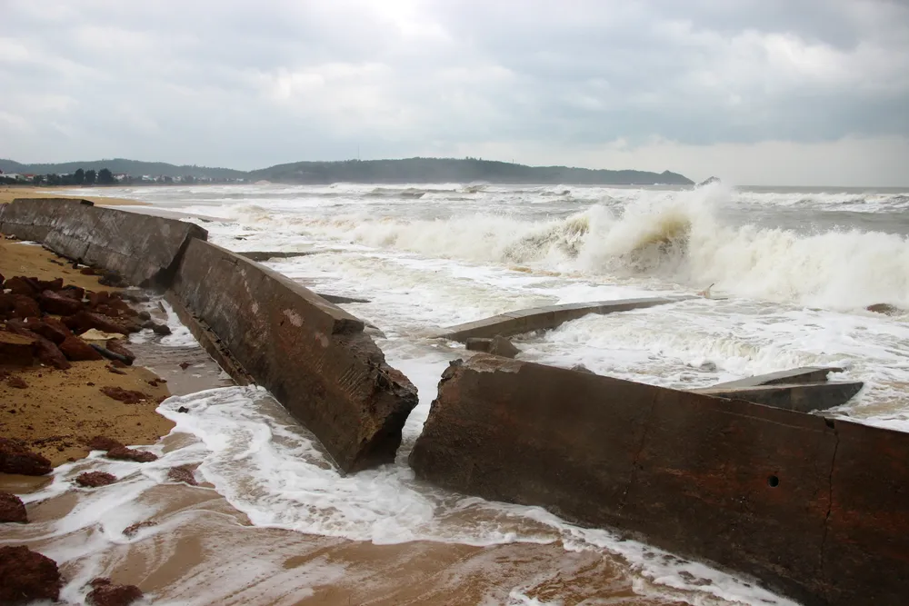 Làng chài gánh thuyền thúng “chạy bão“ ảnh 21