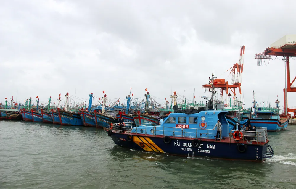 Làng chài gánh thuyền thúng “chạy bão“ ảnh 23