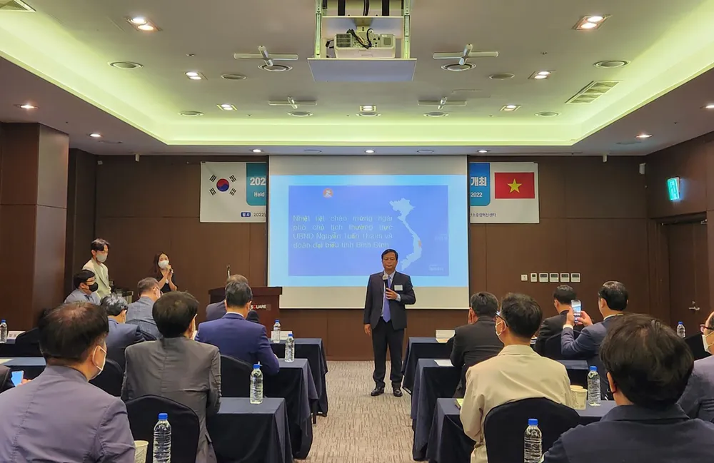 Bình Định đẩy mạnh xúc tiến hợp tác đầu tư tại Hàn Quốc ảnh 1