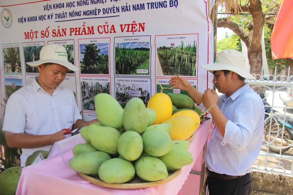 Viện nghiên cứu nông nghiệp thử nghiệm nhiều mô hình ở Hoài Ân