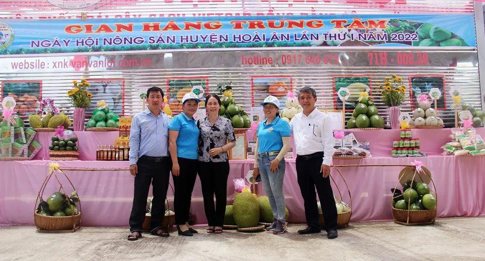 Năm 2022 huyện Hoài Ân tổ chức Ngày hội nông sản quảng bá, giới thiệu tiềm năng lợi thế