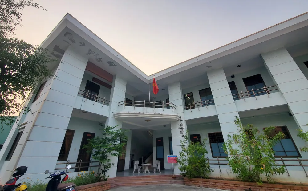 Trụ sở nơi ông Nhựt làm việc. Ảnh: NGỌC OAI