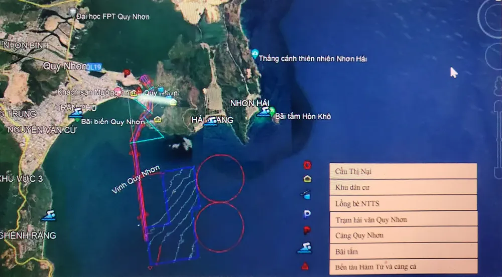 Sơ đồ vị trí nạo vét dự thảo. Nguồn: Bộ TN-MT