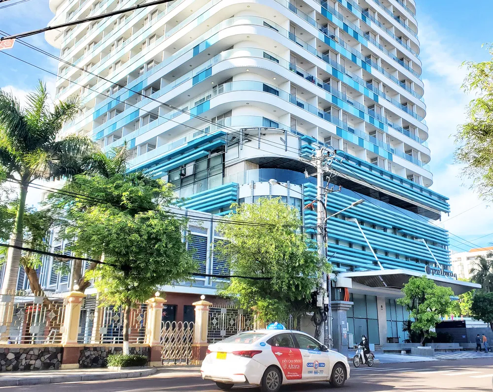 Tòa chung cư TMS nằm tại trung tâm phố biển Quy Nhơn