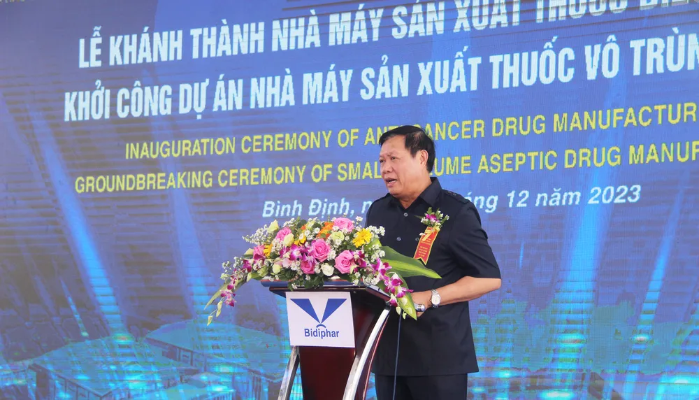 Thứ trưởng Bộ Y tế Đỗ Xuân Tuyên phát biểu