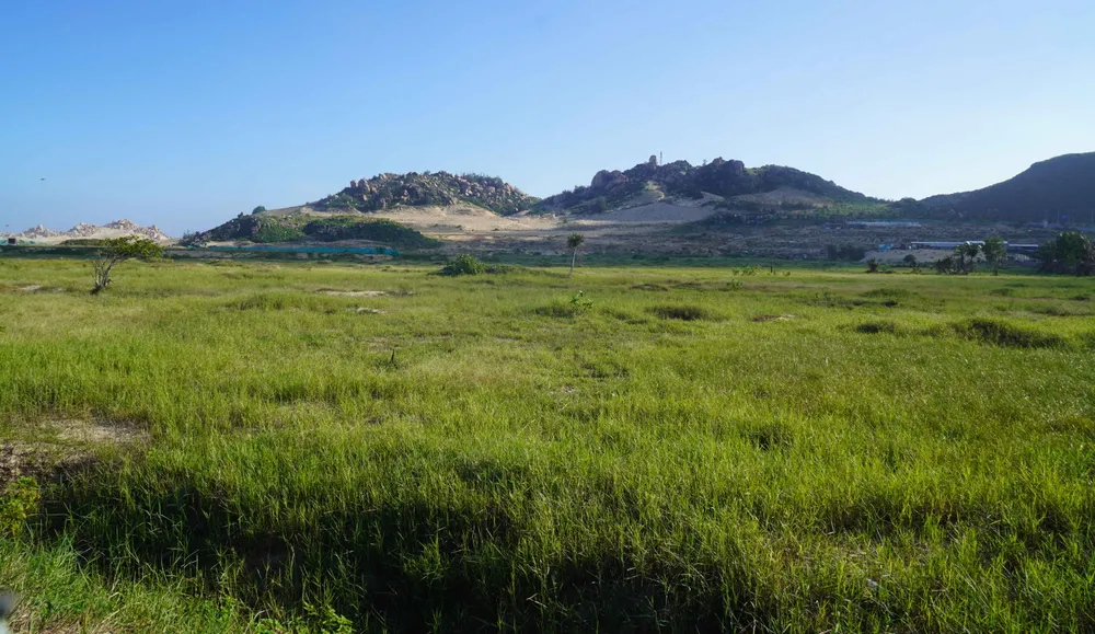 Dự án khu nghỉ dưỡng cao cấp Cát Hải Bay (tổng vốn trên 4.000 tỷ đồng) đến nay vẫn chỉ là dải đất, cát với cỏ dại