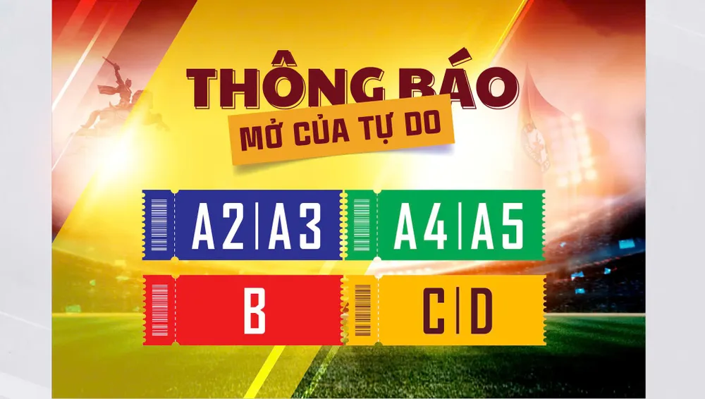 Vòng cuối LPBank V.League: Sân Quy Nhơn mở cửa tự do tri ân người hâm mộ