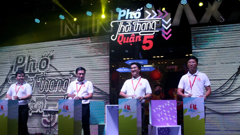 Quận 5 chính thức ra mắt phố thời trang ảnh 1