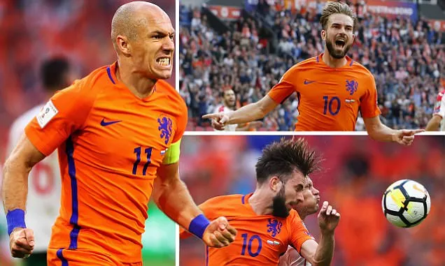 Trận Hà Lan - Bulgaria 3-1