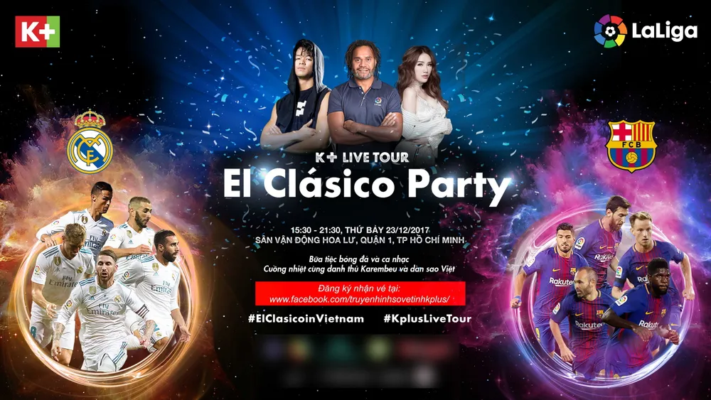 “Cuồng nhiệt siêu kinh điển” cùng K+ và Christian Karembeu 